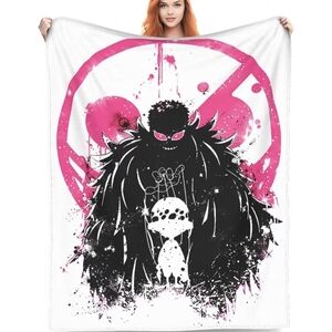 New Doflamingo Anime 50x60 Throw Blanket